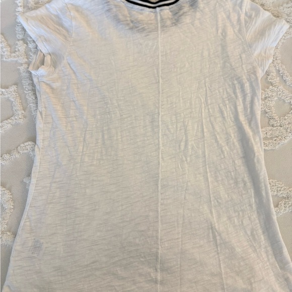 Goldie Classic White Tee with Black Trim - Picture 7 of 8